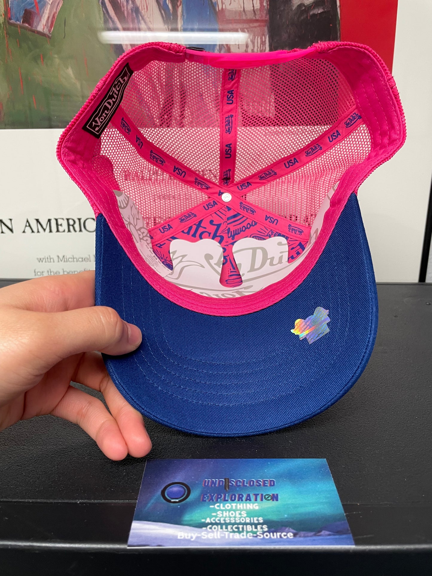 Von Dutch x Keep A Breast hat