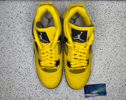 Jordan 4 Lightning 11.5 Men/13 Women “Preowned”