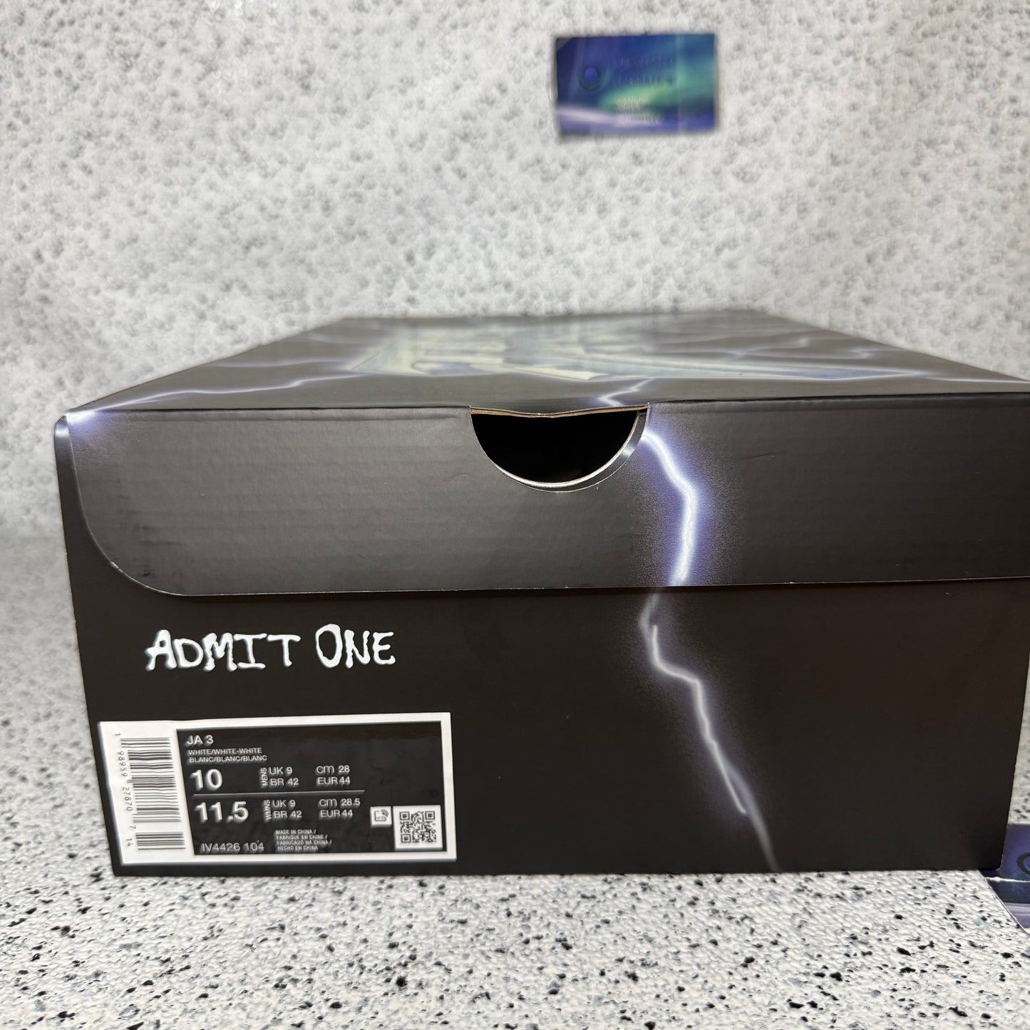 Nike Ja 3 Triple White 10 Men “Preowned”