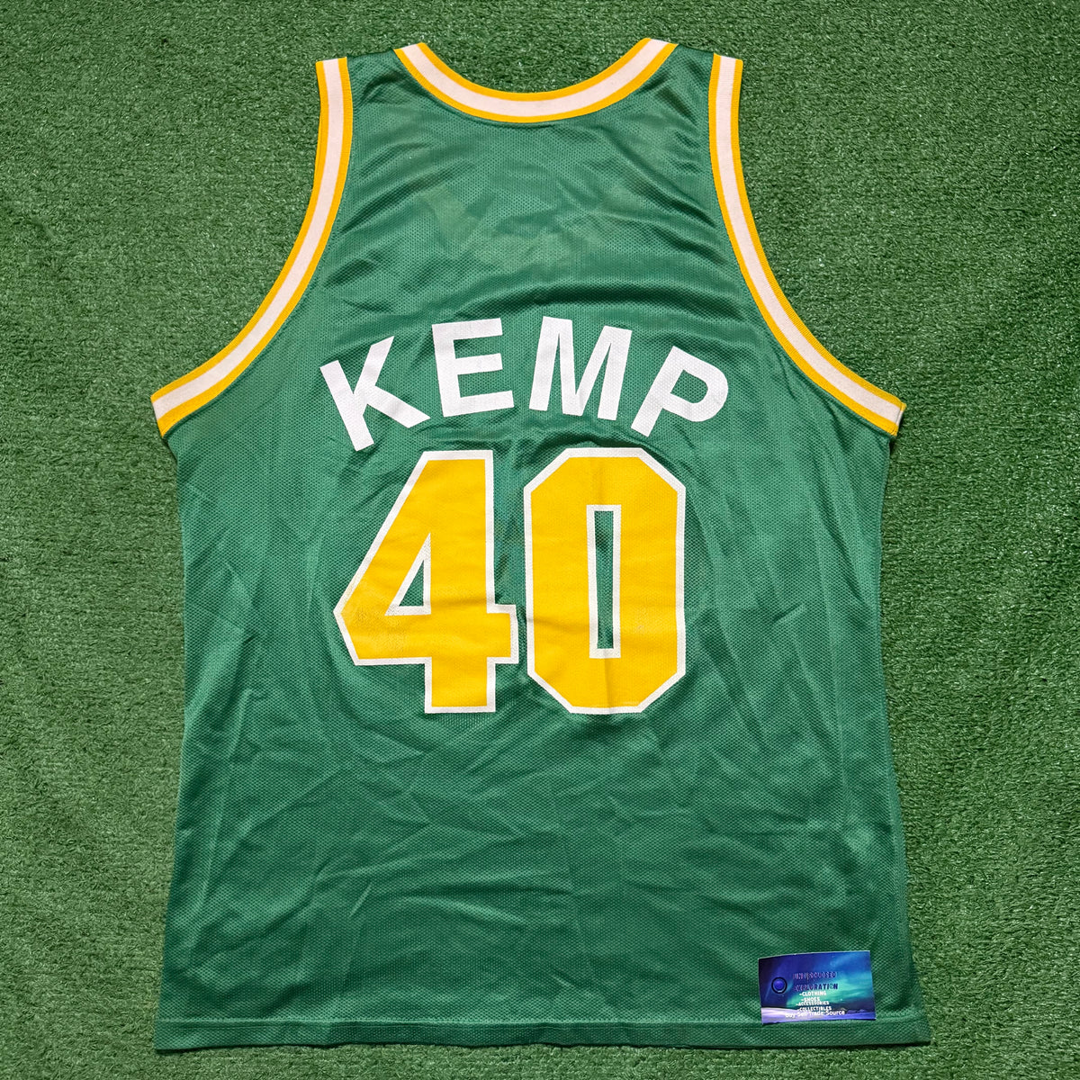 Vintage Seattle SuperSonics Shawn Kemp Jersey Champion