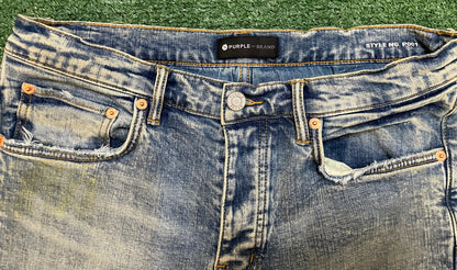 Purple Brand light blue vintage jeans