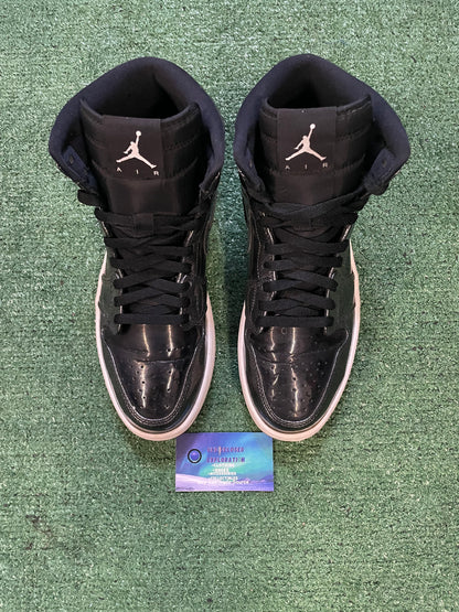 Air Jordan 1  Black Patent anti gravity size 11men/12.5women