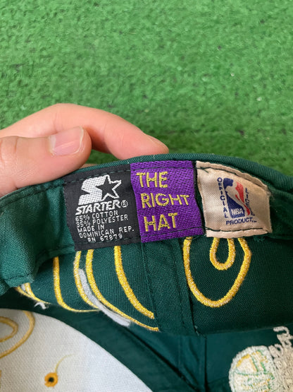 Vintage 1990s Seattle Sonics embroidered starter  hat