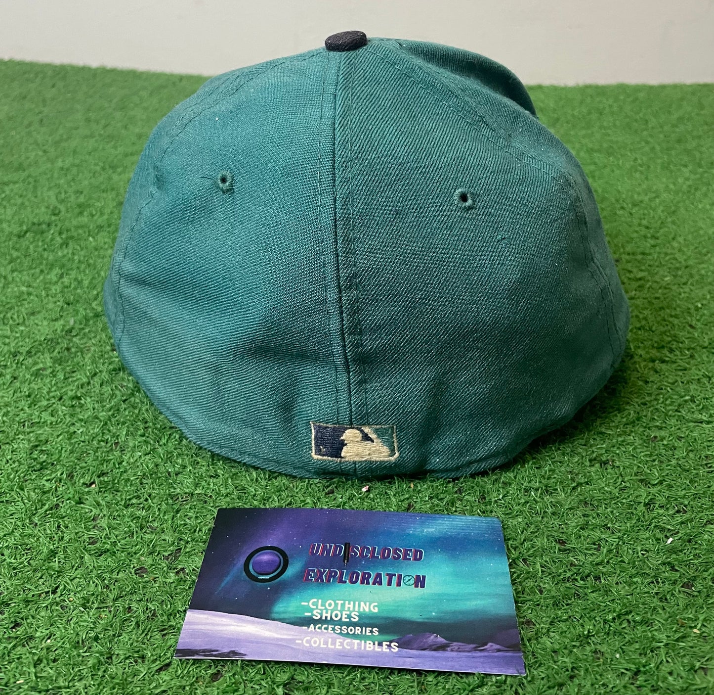 Vintage 1990s Seattle Mariners teal fitted hat