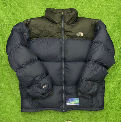 North Face Navy Nuptse