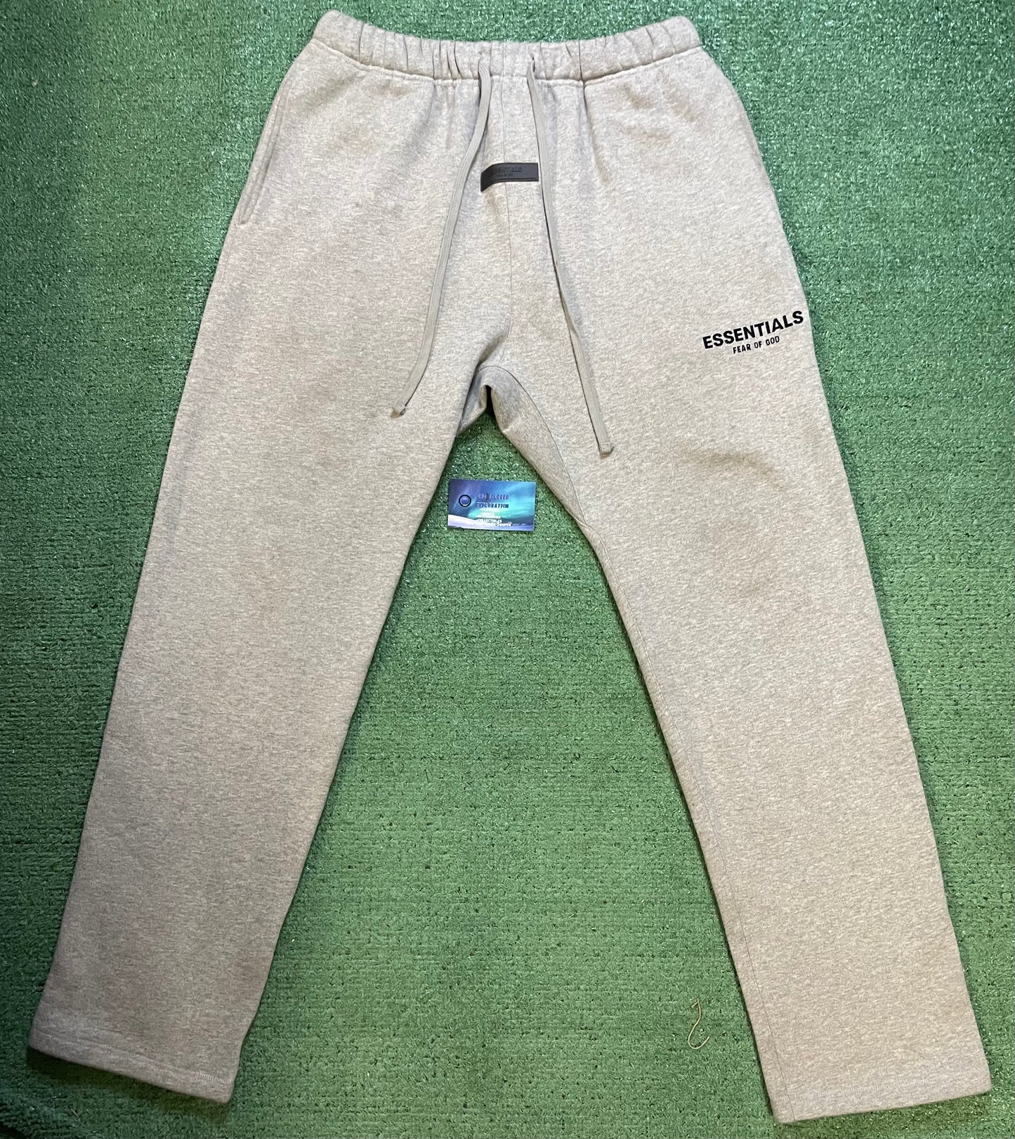 Fear Of God essentials relaxed heather grey sweatpants