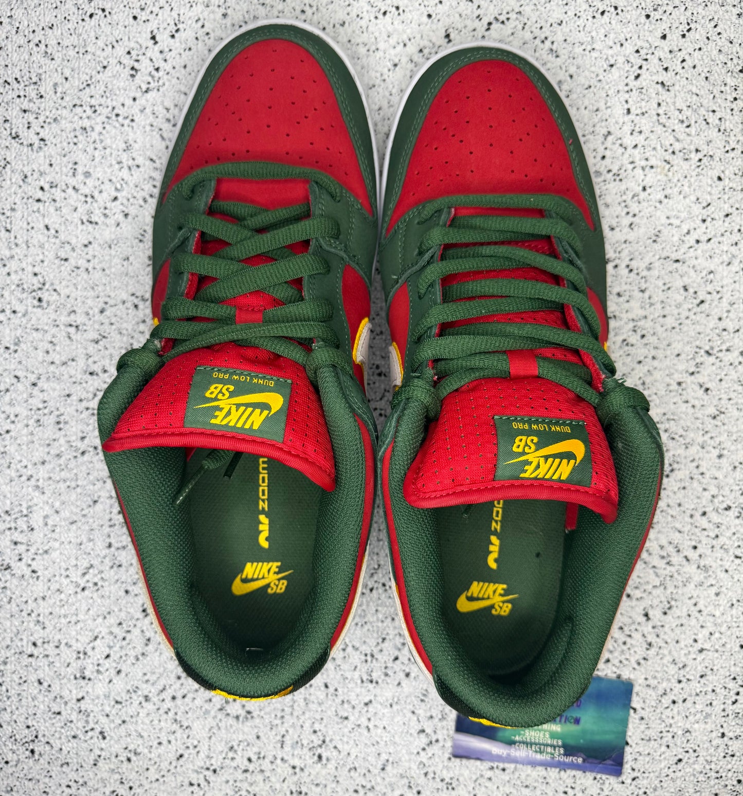 Nike Dunk SB Low Seattle SuperSonics 11 Men/12.5 Women “Preowned”