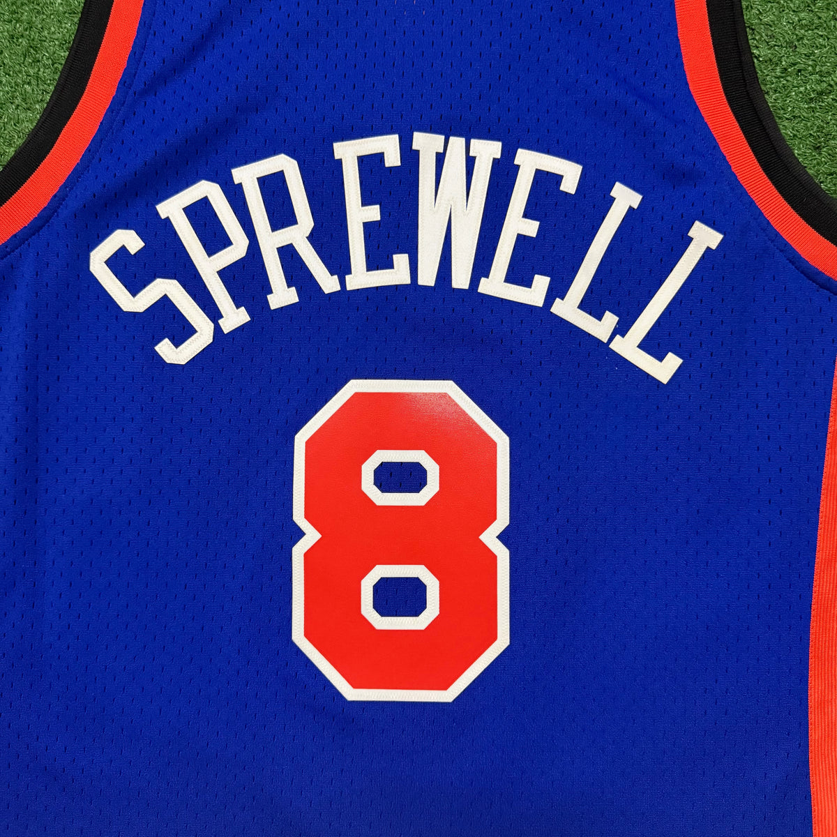 New York Knicks Latrell Sprewell Mitchell & Ness Jersey