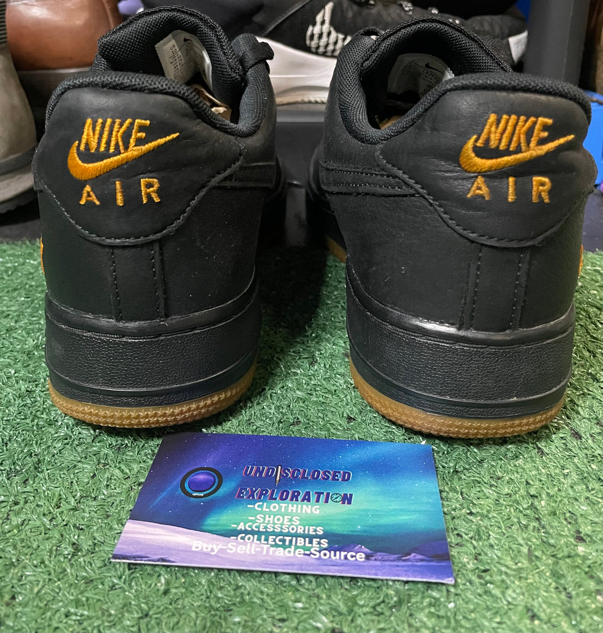 Nike Air Force 1 low gortex black size 10men/11.5women
