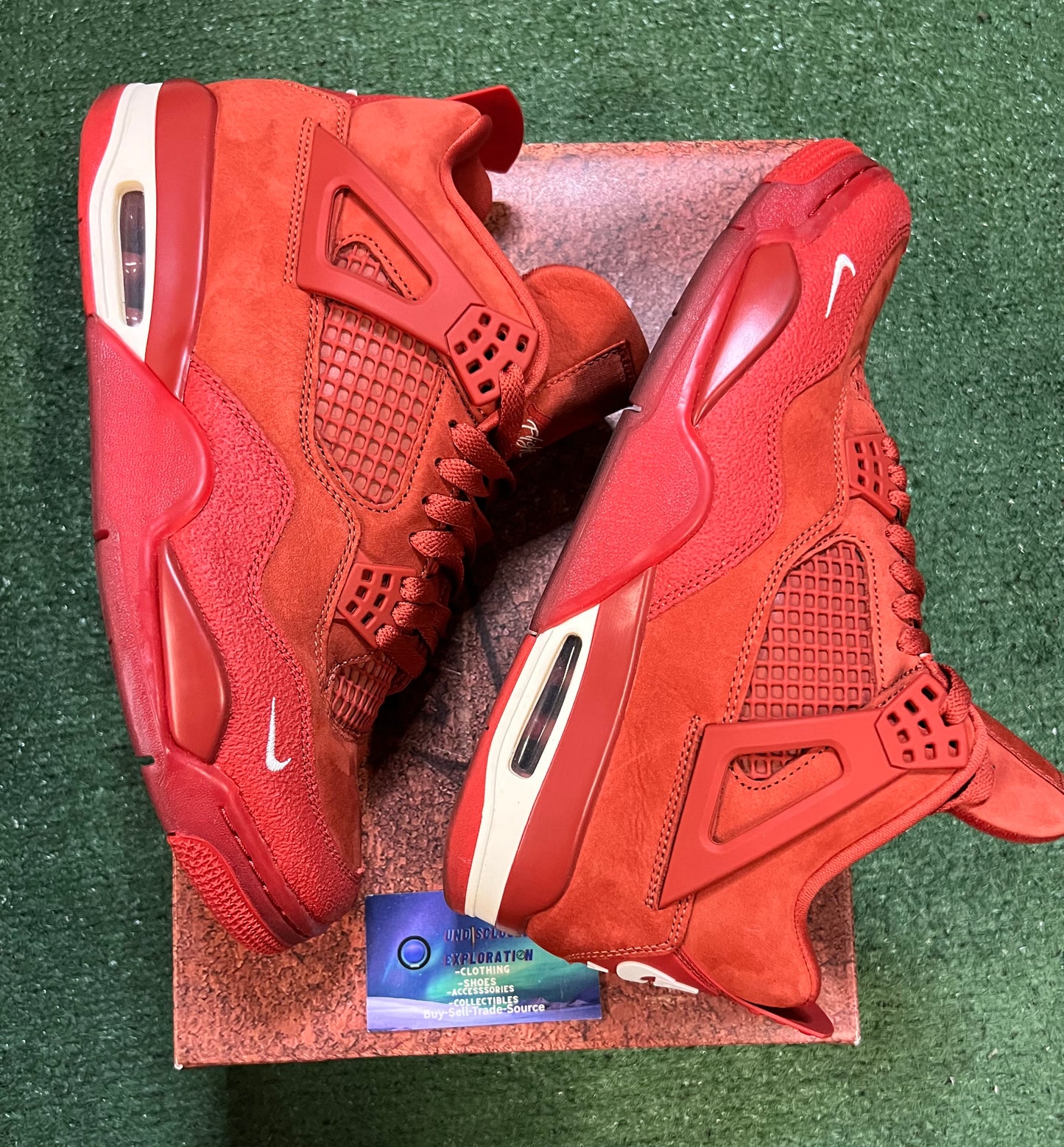 Jordan 4 brick by brick X Nigel Sylvester size 10.5men/12women