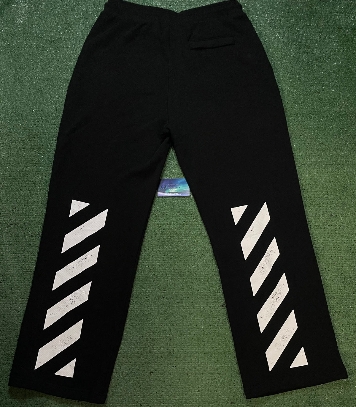 LAB co Off White Men's L/AB Core Diagonal sweatpants