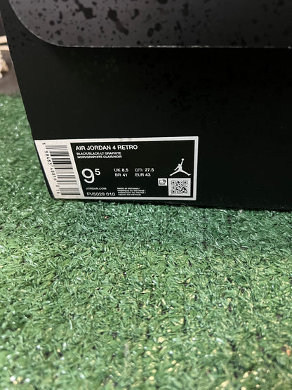 Jordan 4 black cat 2025