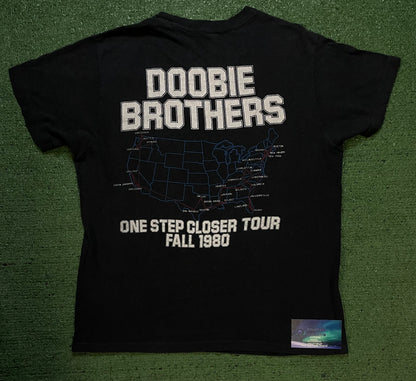 Vintage 1980s Doobie Brothers one step closer Tour Fall 1980 tee