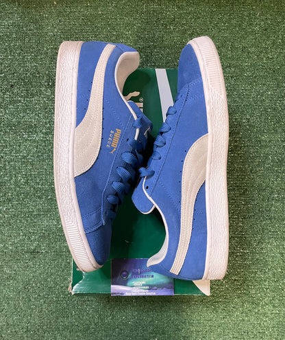 Puma suede classic blue size 10men/11.5women