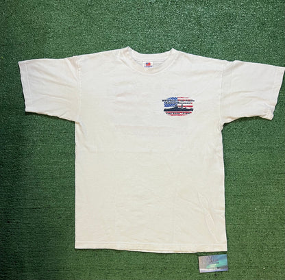 Vintage USS Arizona remember pearl harbor Hawaii tee