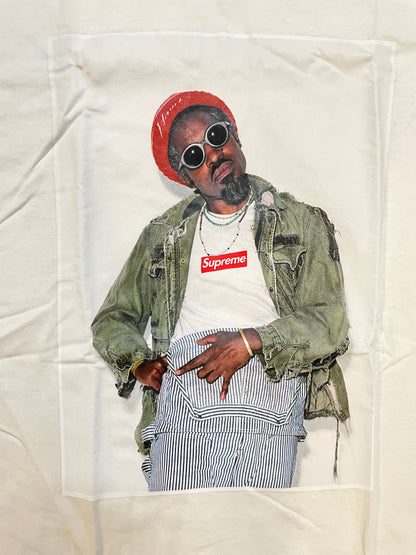 Supreme Andre 3000 white tee