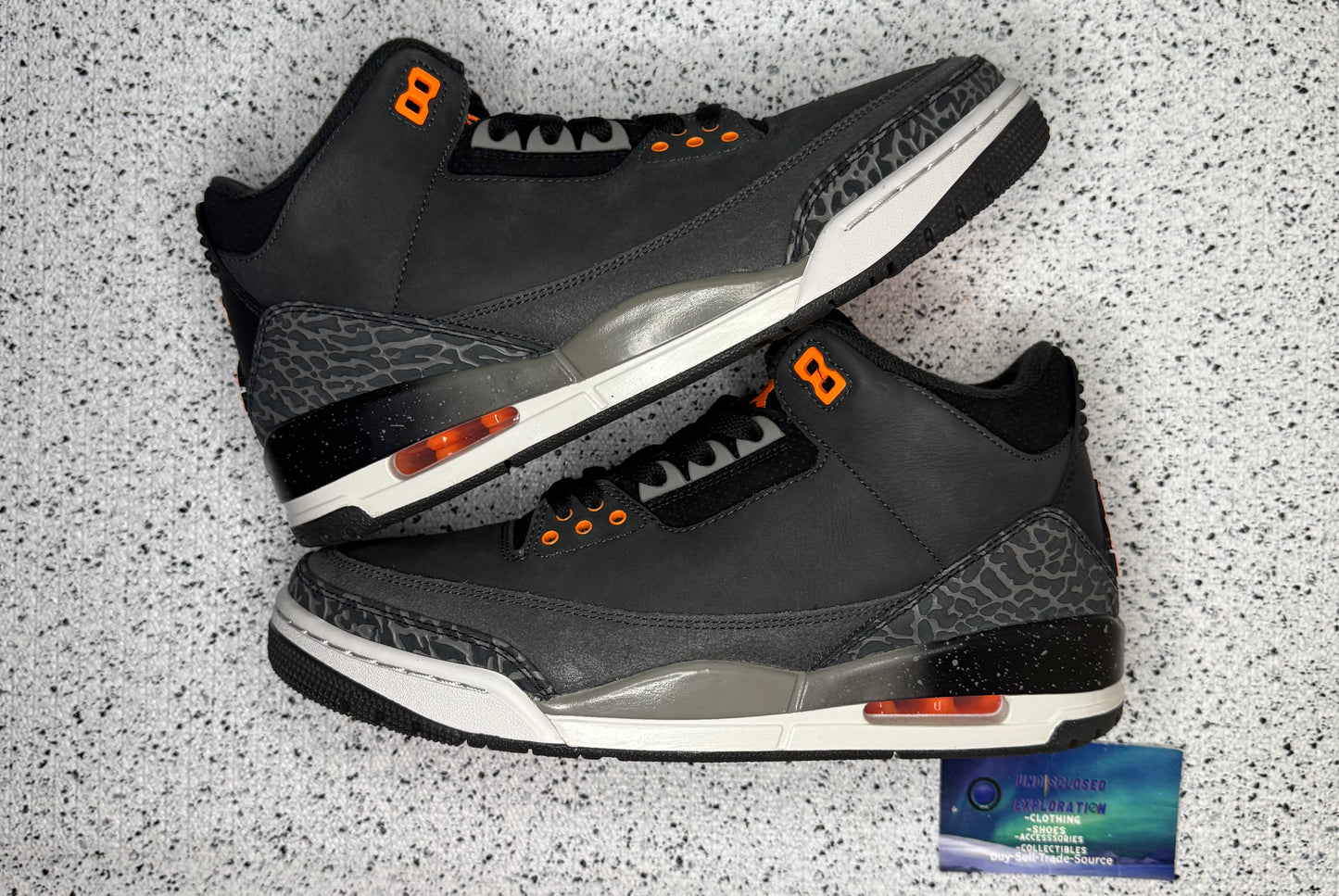 Jordan 3 Fear 9 Men/10.5 Women “Preowned”