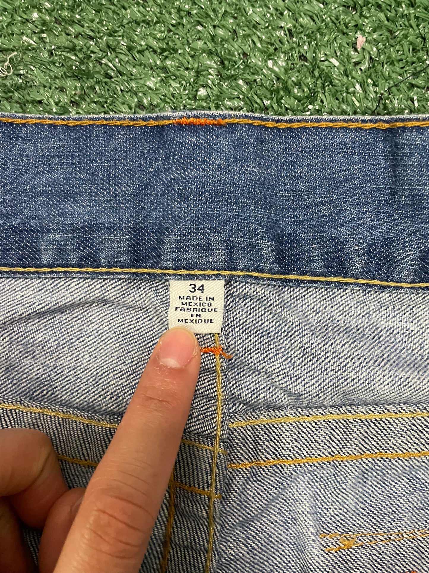 True Religion distressed jeans
