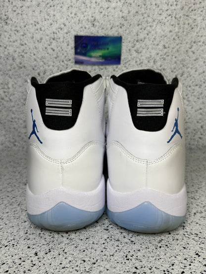 Jordan 11 Legend Blue 11.5 Men/13 Women “Preowned”