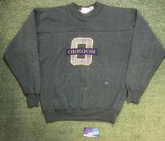 Vintage 1990s Oregon green crewneck