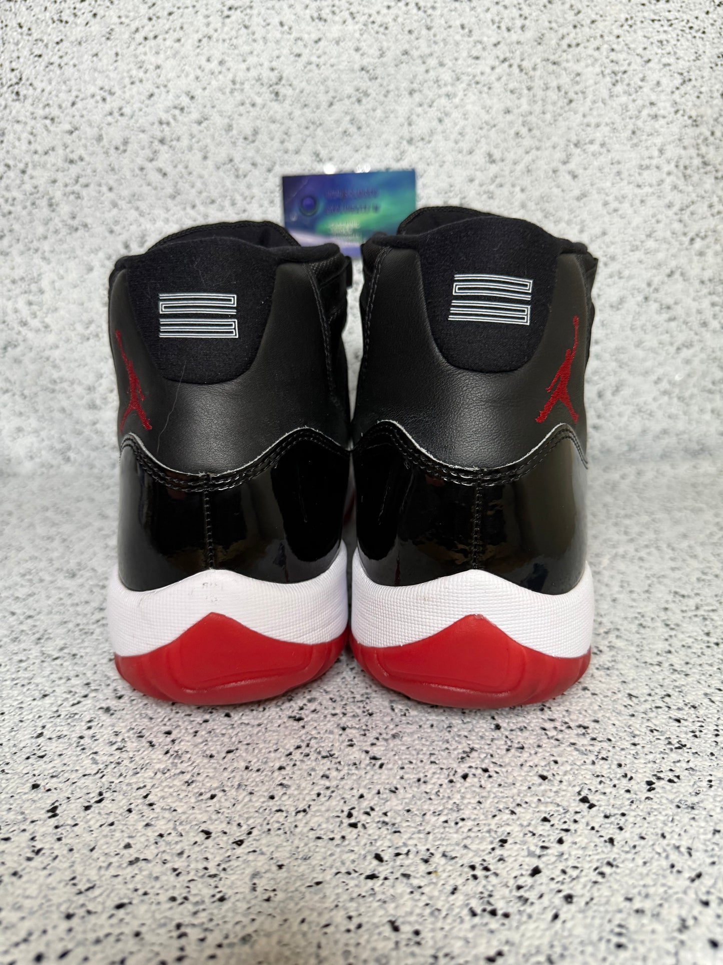 Jordan 11 Bred 10.5 Men/12 Women “Preowned”