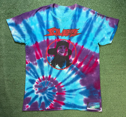 Vintage Squeeze tie dye tee
