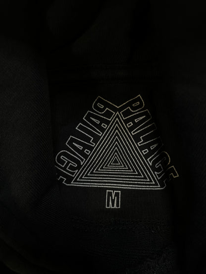 Palace black fat pee hoodie