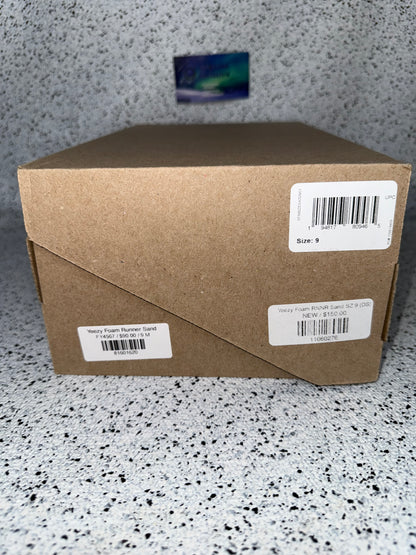 Yeezy Foam Runner Sand 9 Men/10.5 Women “Preowned”