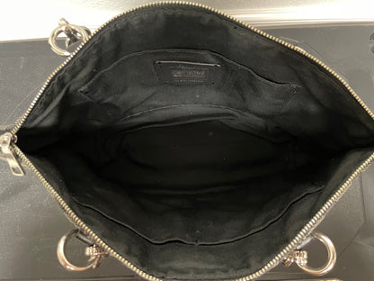 COACH Siganture Kelsey black & grey bag
