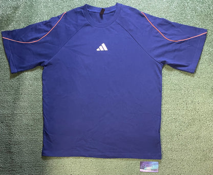 Adidas stadium dark blue tee