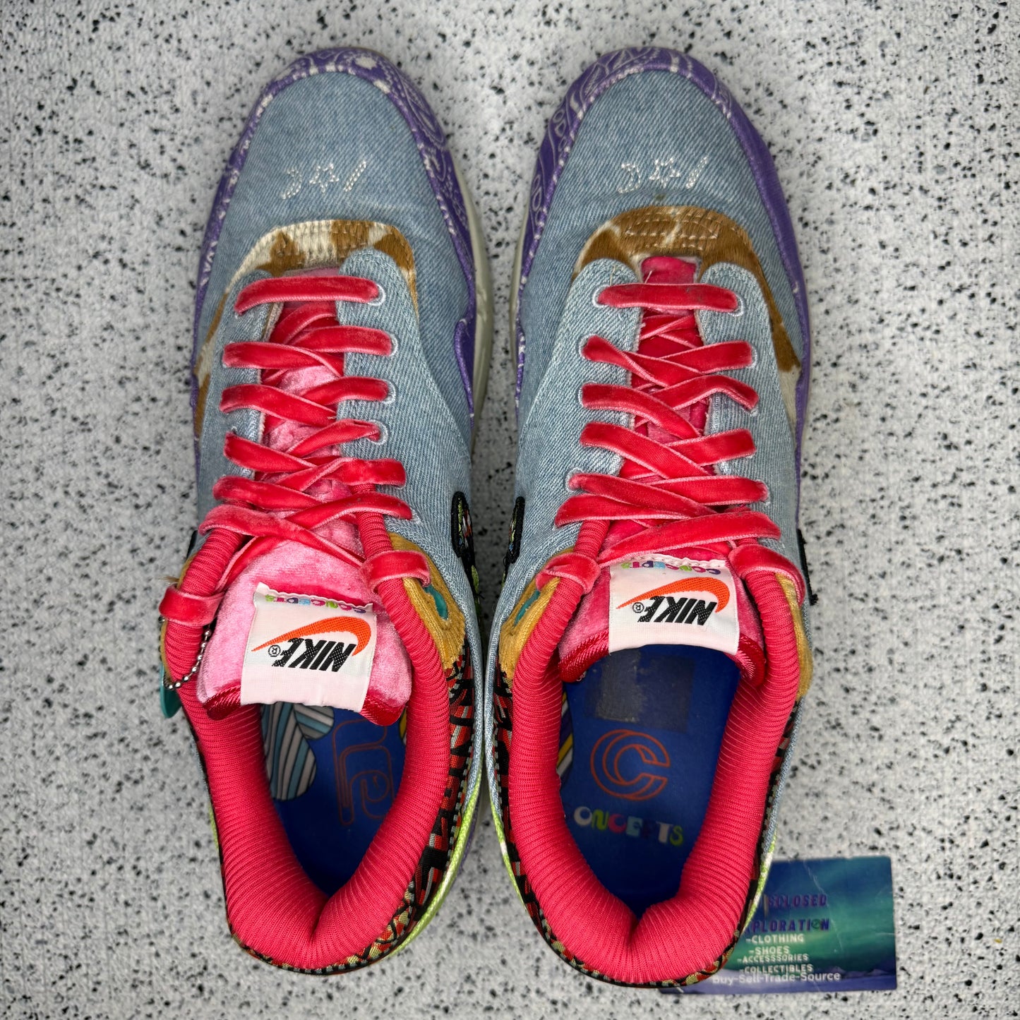 Nike Air Max 1 Concepts Far Out 10 Men “Preowned”