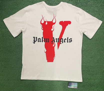 Vlone x palm angels tee