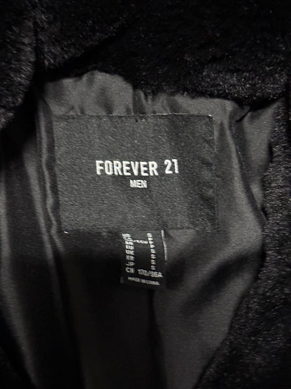 Forever 21 Velour Long Jacket