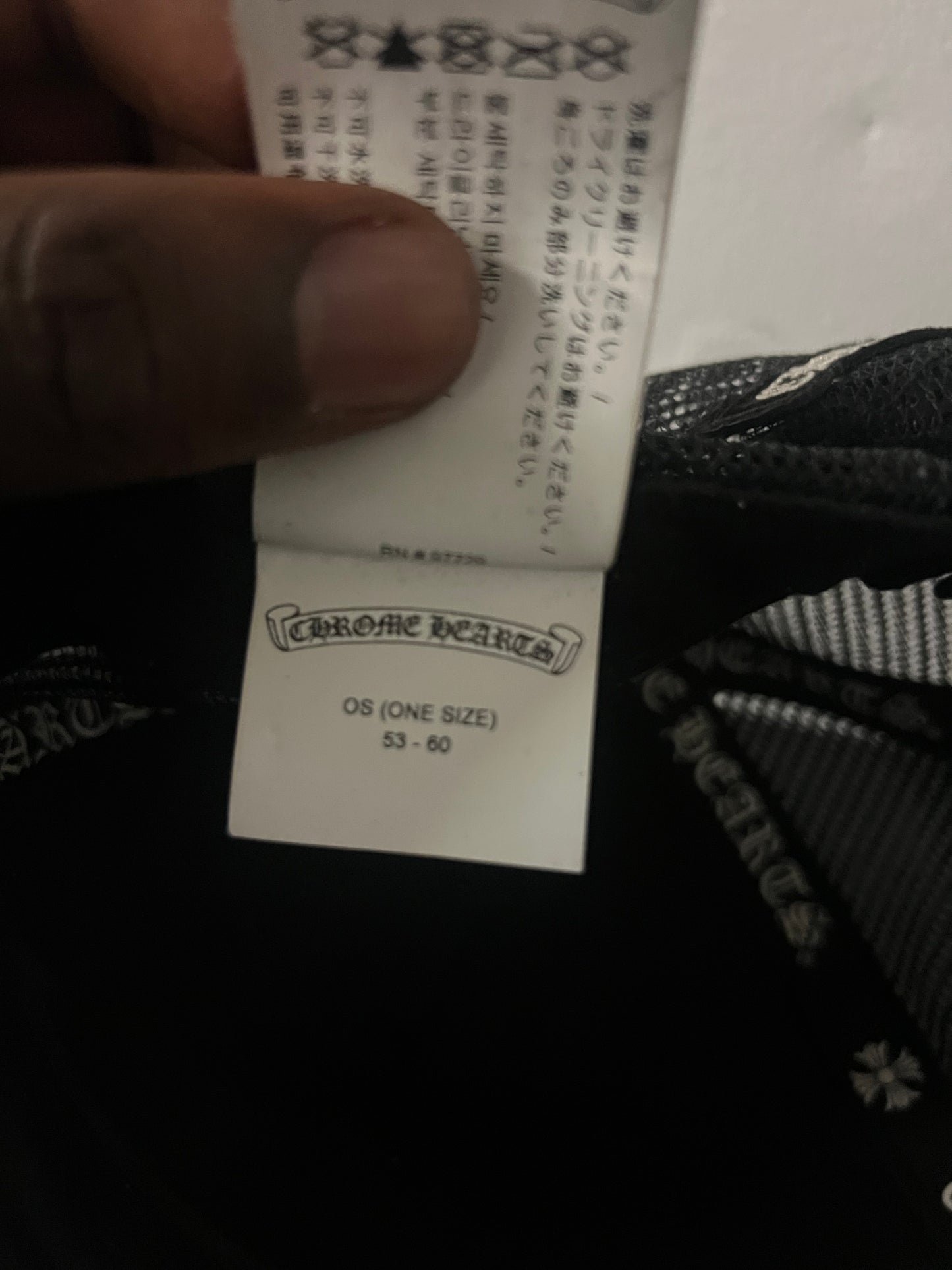 Chrome Hearts Eye Chart black hat