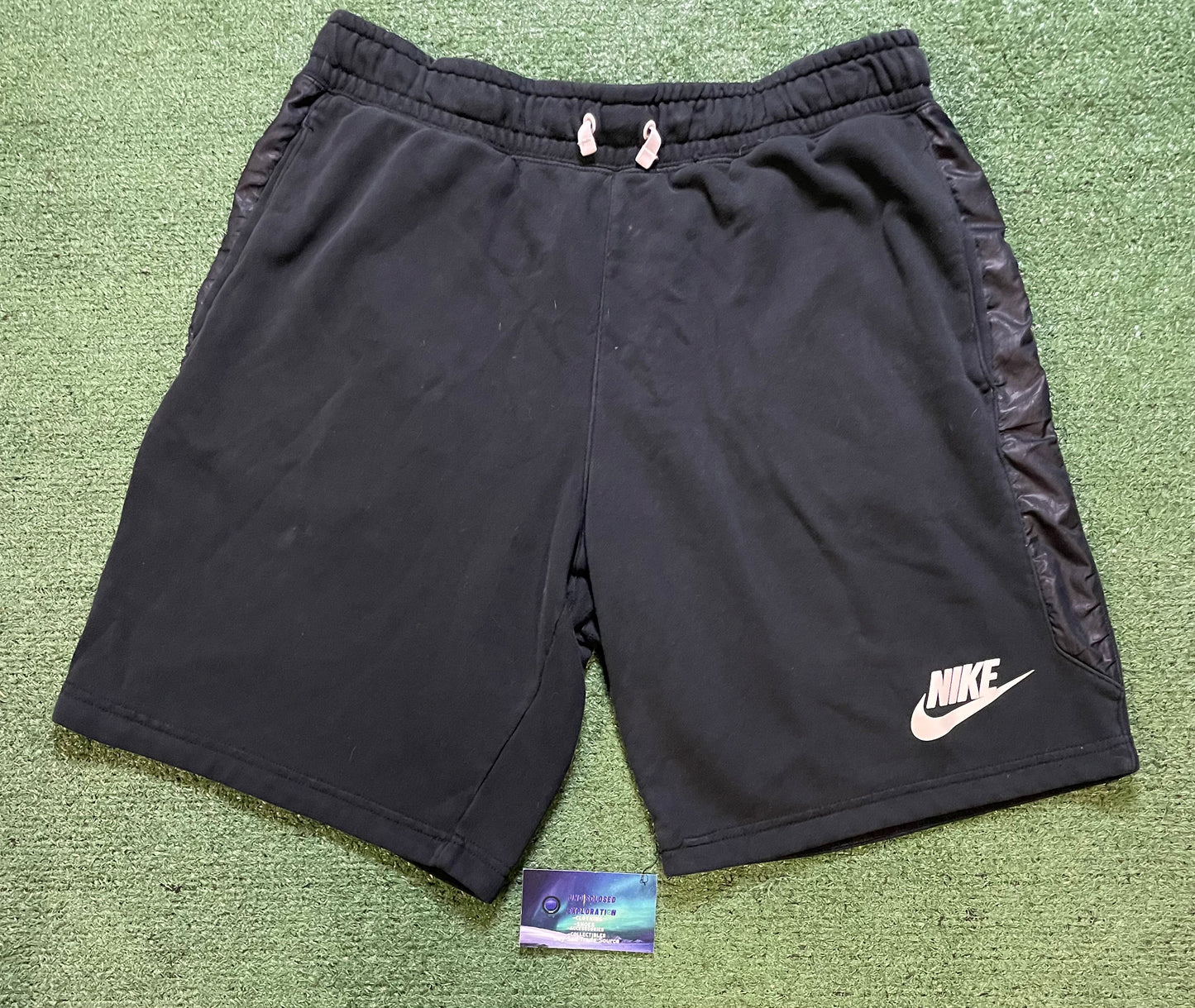 Nike black casual shorts