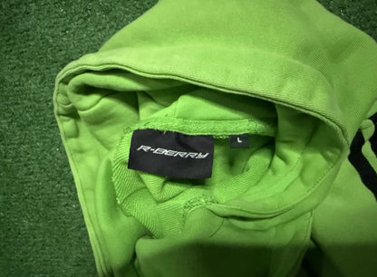 The GV Gallery Raspberry Hills Powdered Grass Crop Hoodie