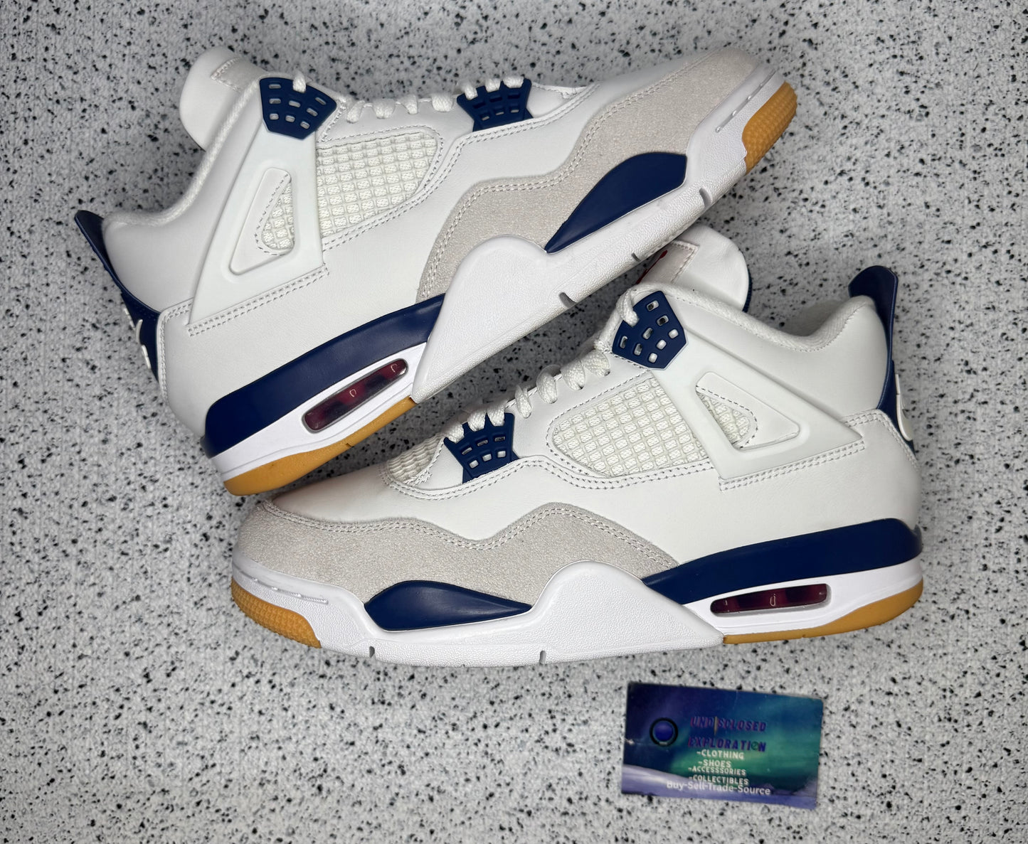 Jordan 4 SB Navy 8 Men/9.5 Women “Preowned”