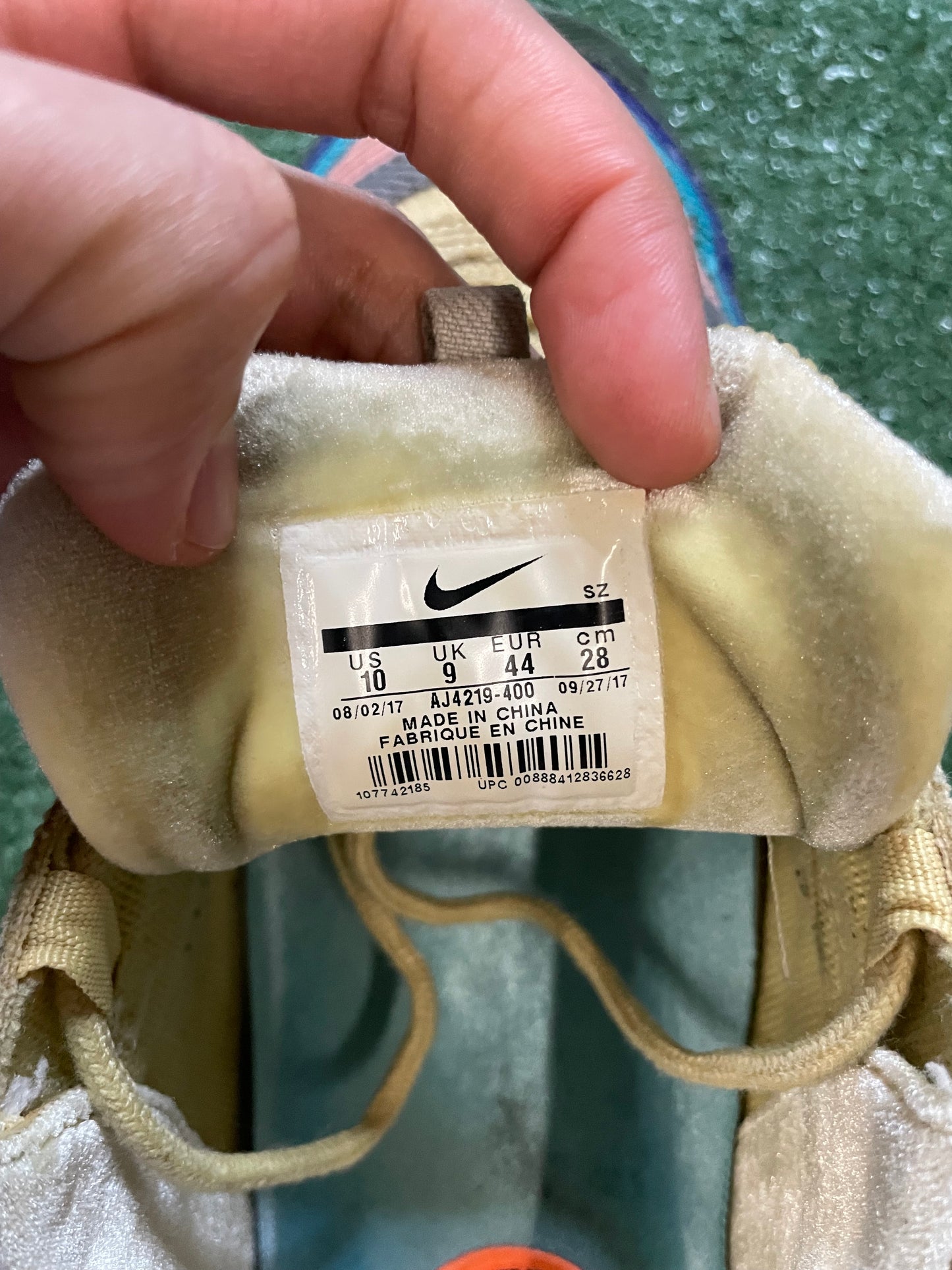 Nike air max 1/97 Sean Wotherspoon size 10men/11.5women