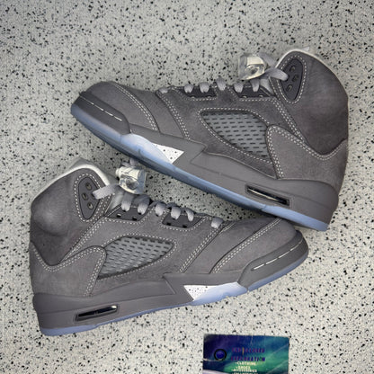 Jordan 5 Wolf Grey 4.5 Youth “Preowned”
