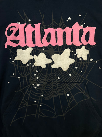 Sp5der atlanta navy hoodie