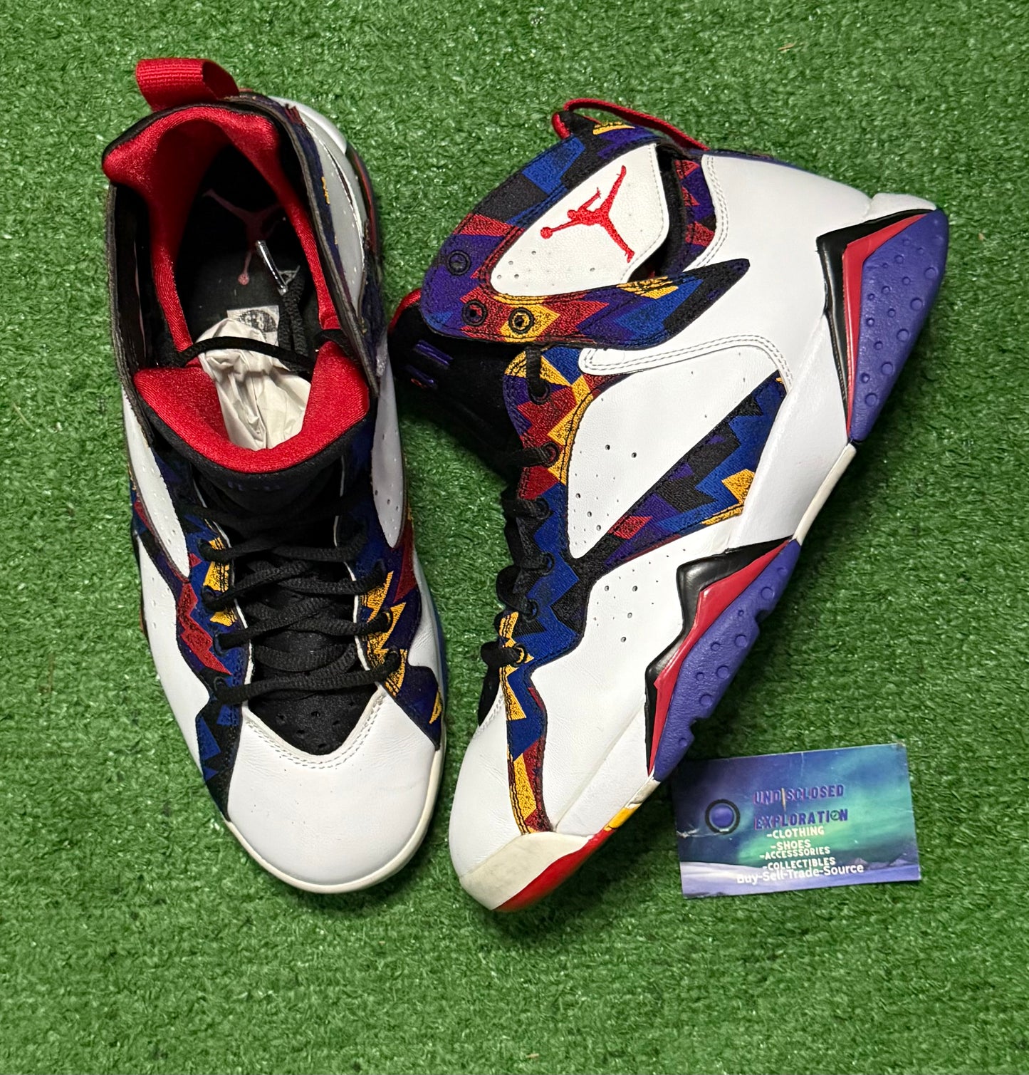 Jordan 7 Sweater 8.5 Men/10 Women “Preowned”