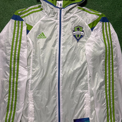 Seattle Sounders Anthem Windbreaker Hoodie