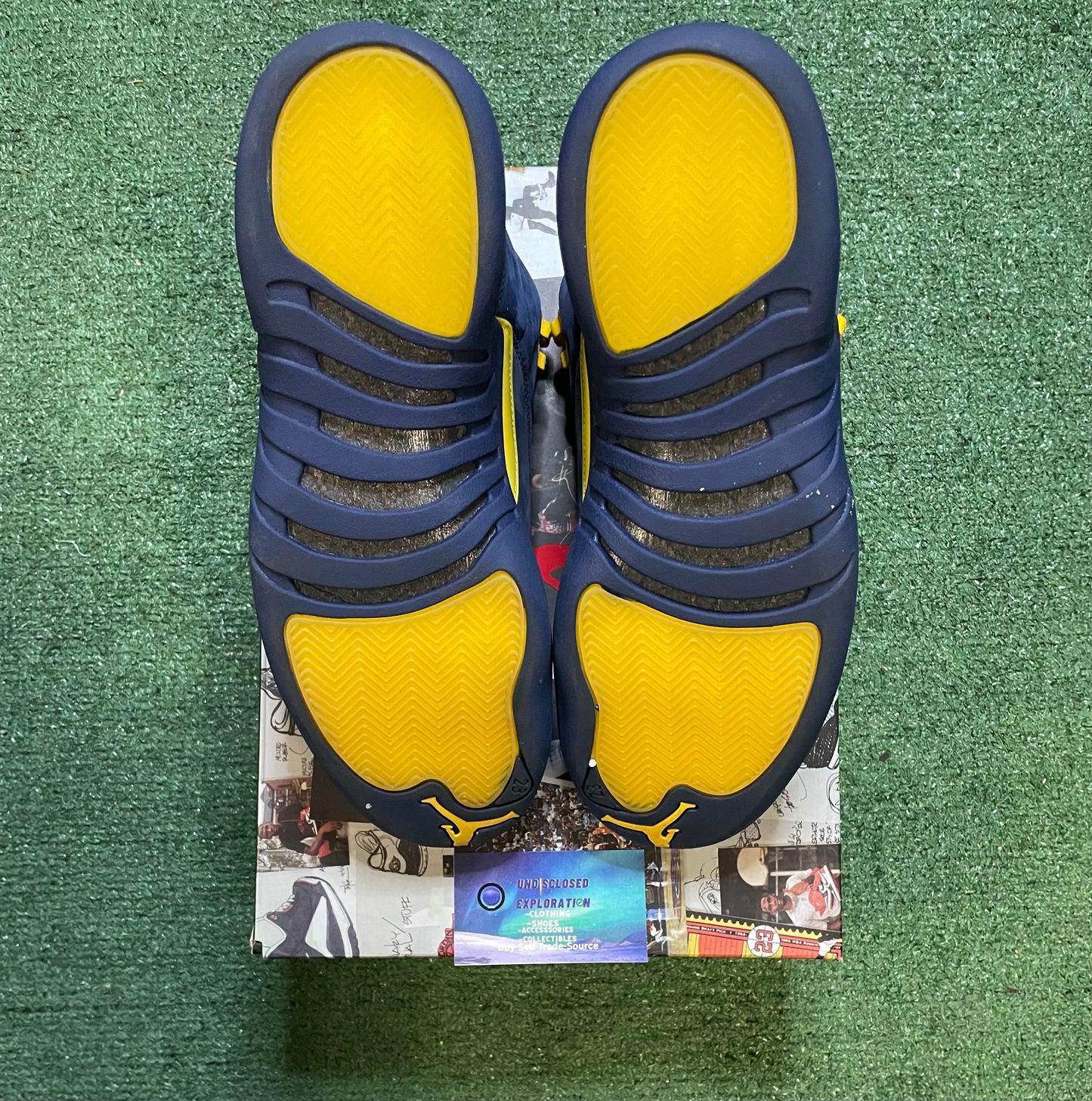 Air Jordan 12 Retro Michigan size 11men/12.5women