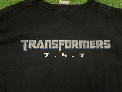 Vintage Y2K Transformers Movie 2007 Shirt X-Large