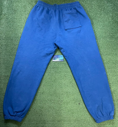 Sp5der blue sweatpants