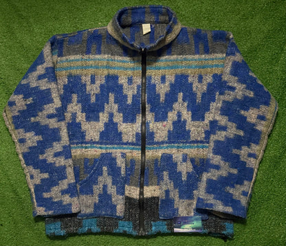 Vintage Molina Indian Drawing Fleece