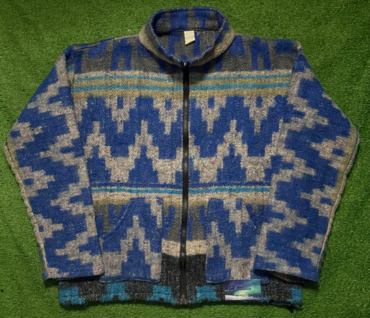 Vintage Molina Indian Drawing Fleece