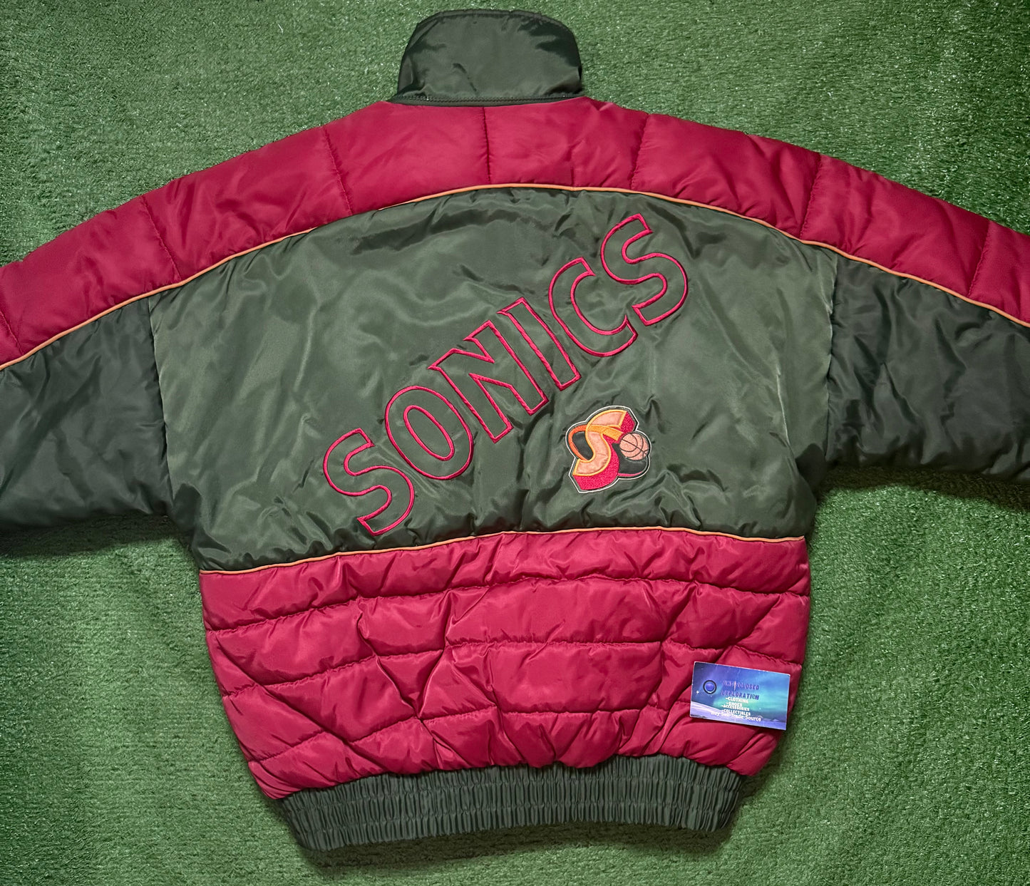 Vintage Seattle SuperSonics Jacket Pro Player