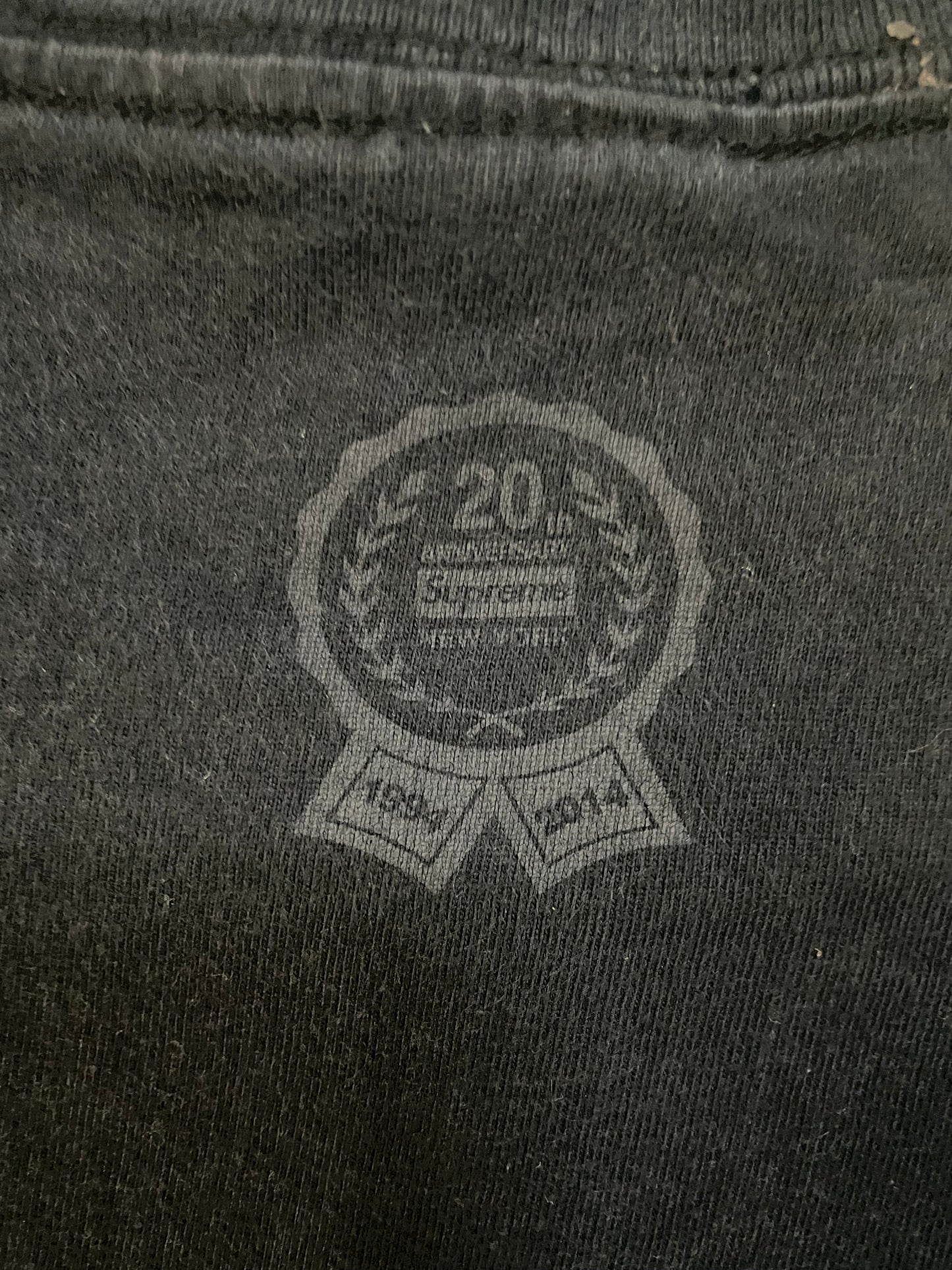 Supreme 20th anniversary black box logo tee