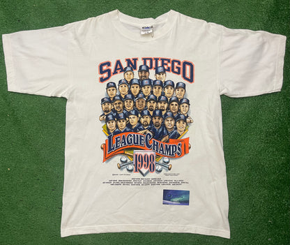 Vintage San Diego Padres 1998 Champs Shirt